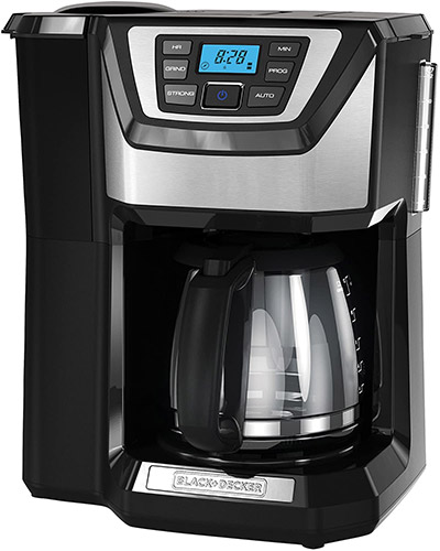 BLACK+DECKER CM5000R 12-Cup Mill and Brew Coffee Maker