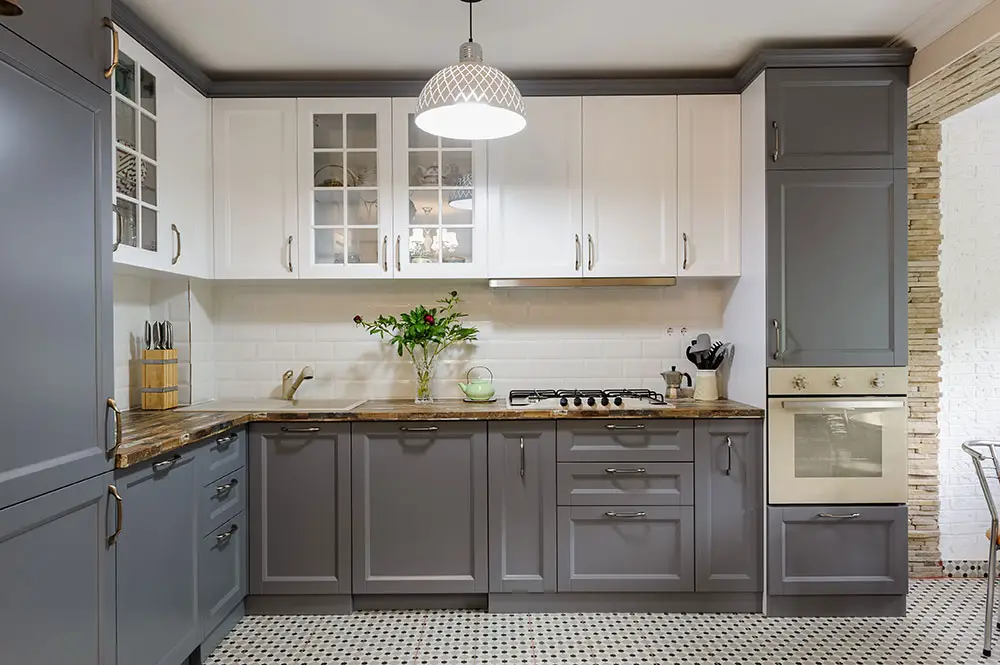 Slate grey modern luxury kitchen