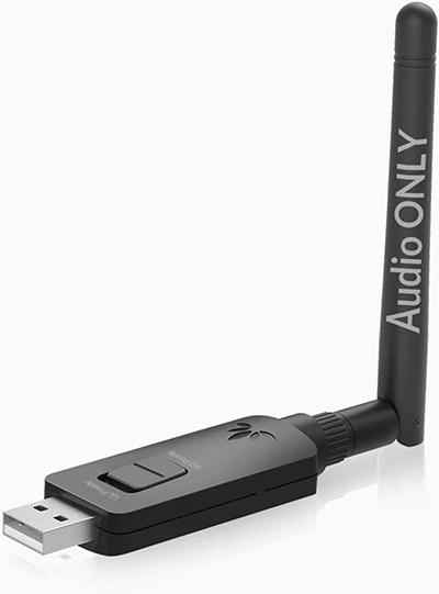 Avantree DG60 Long Range Bluetooth 5.0 USB Audio Adapter for PC