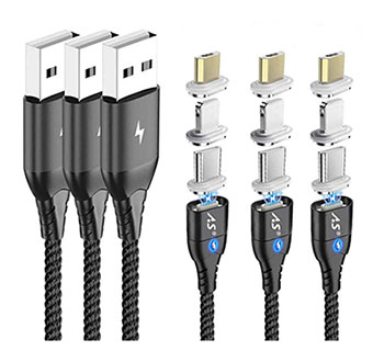 3 in 1 Magnetic USB Cable Fast Charging