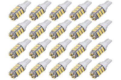 Autos90 RV LED Warm White Lights Bulbs