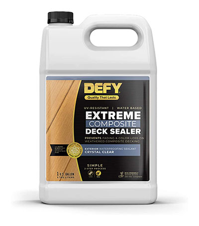 DEFY Crystal Clear Deck Waterproofing Sealer