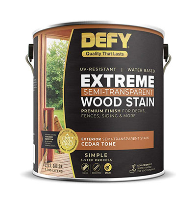 Defy Extreme Semi-Transparent Exterior Wood Stain
