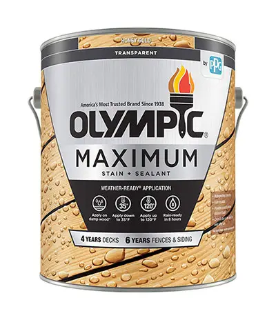 Olympic Stain Maximum Wood Stain and Sealer