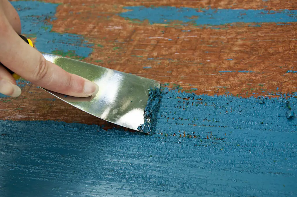 Remove Paint From Wood Using Chemical Strippers