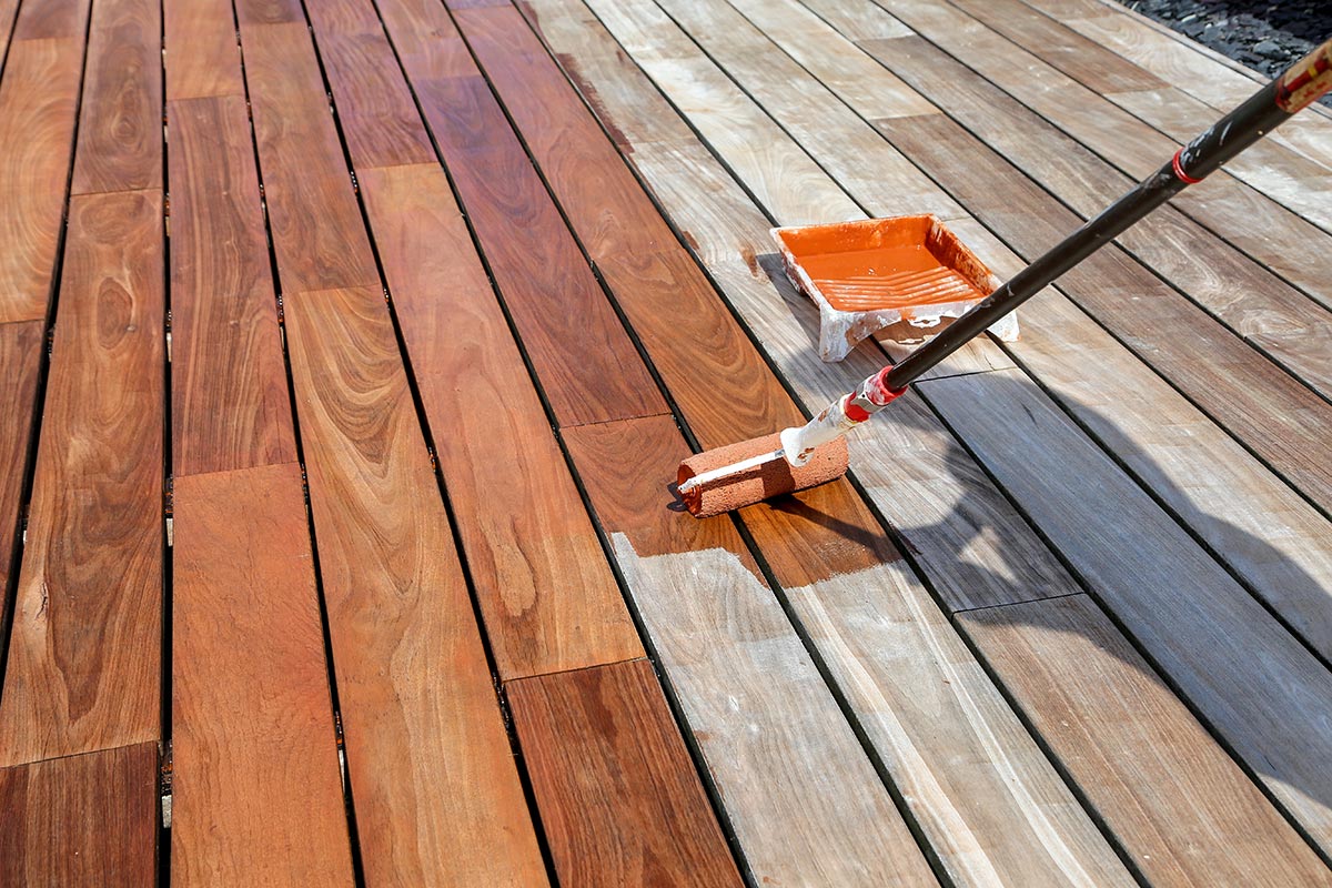 Can I stain over-treated wood?
