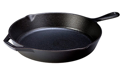 Lodge Seasoned Cast Iron Skillet