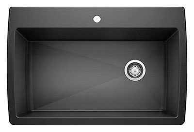 BLANCO Anthracite DIAMOND SILGRANIT Undermount Kitchen Sink