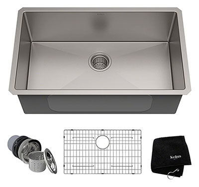 Kraus KHU100 30 Inch undermount sink