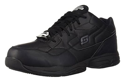 Skechers for Work Felton Slip Resistant Relaxed-Fit Work Shoe