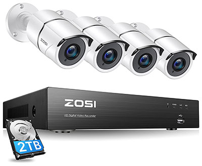 ZOSI 4K Ultra HD Security Cameras System