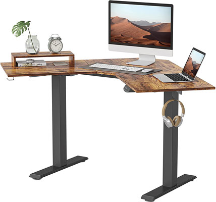 BANTI’s L-Shaped Electric Standing Desk